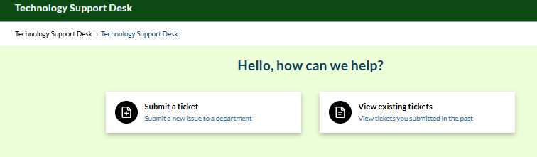 Help desk